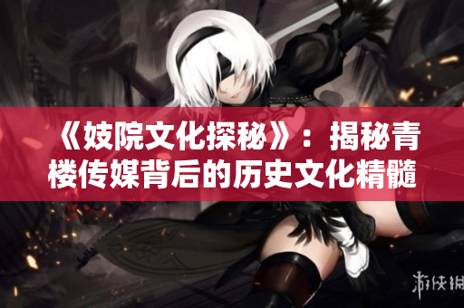 《妓院文化探秘》：揭秘青楼传媒背后的历史文化精髓