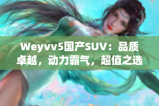 Weyvv5国产SUV：品质卓越，动力霸气，超值之选