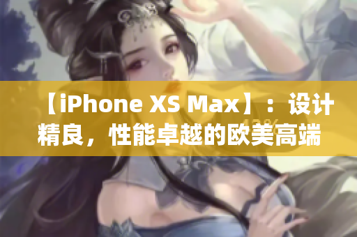 【iPhone XS Max】：设计精良，性能卓越的欧美高端智能手机(1)