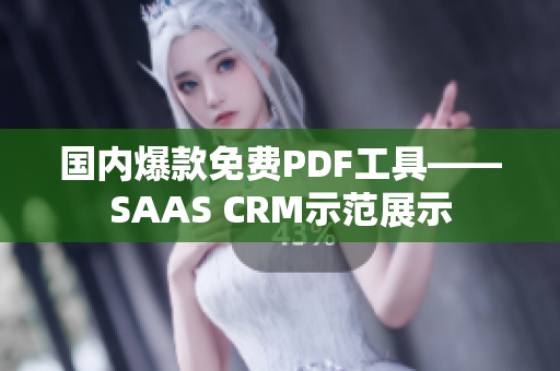 国内爆款免费PDF工具——SAAS CRM示范展示