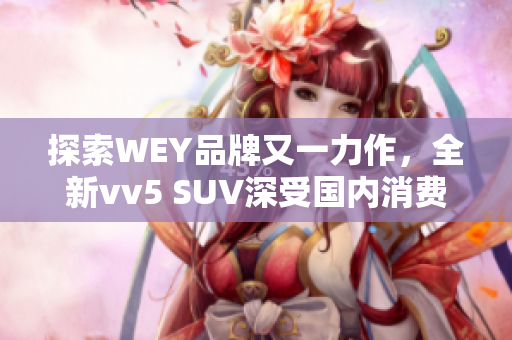探索WEY品牌又一力作，全新vv5 SUV深受国内消费者喜爱！