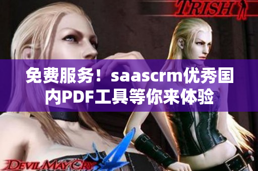 免费服务！saascrm优秀国内PDF工具等你来体验