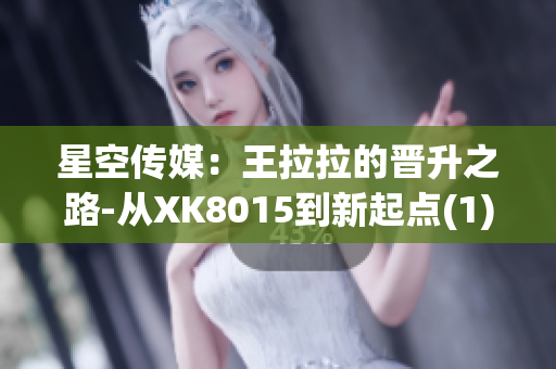 星空传媒：王拉拉的晋升之路-从XK8015到新起点(1)