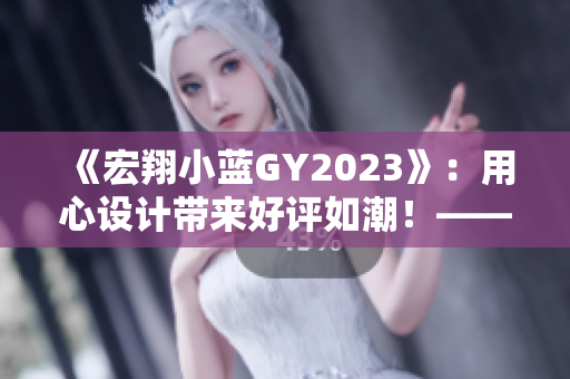 《宏翔小蓝GY2023》：用心设计带来好评如潮！——视频评价