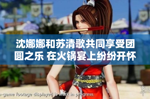沈娜娜和苏清歌共同享受团圆之乐 在火锅宴上纷纷开怀