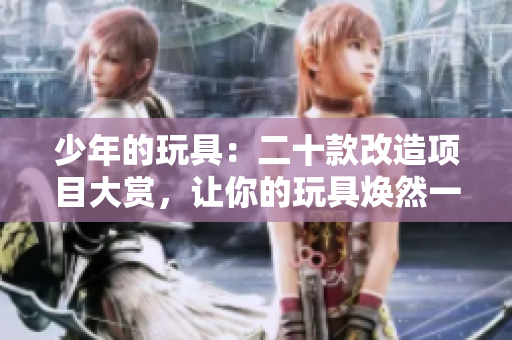 少年的玩具：二十款改造项目大赏，让你的玩具焕然一新